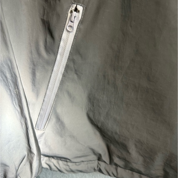 Dutch Bros SALE Unisex Grey/Silver Reflective Windbreaker XS+SMALL Rain Jacket - Picture 4 of 12